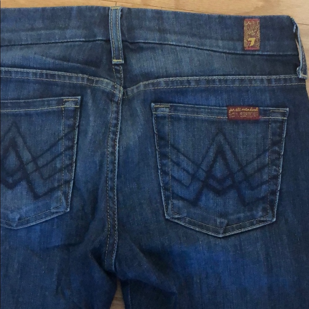 7 For All Mankind Jeans, flare leg size 26